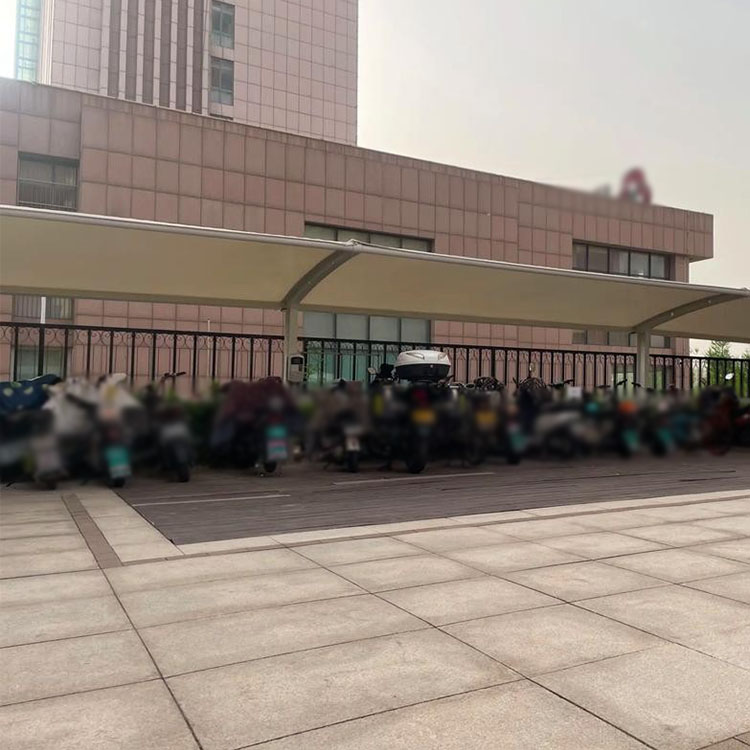 奎屯市膜结构电动车棚